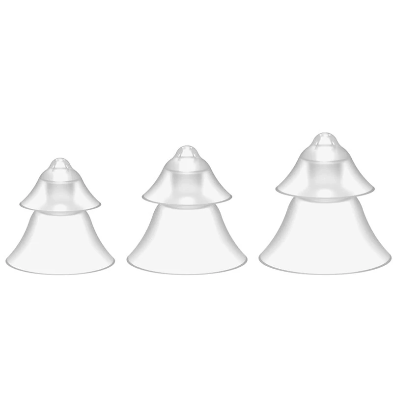 (image for) Portable Slim Rechargeable Digital In-Ear Sound Amplifier with Charging Case Hearing Earphones